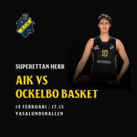 Event image SEH: AIK vs. Ockelbo Basket