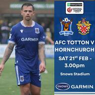 Event image AFC Totton v Hornchurch