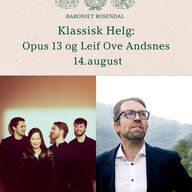 Event image Klassisk helg: Opus 13 og Leif Ove Andsnes