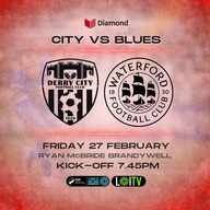 Event image Derry City v Waterford - HOME FANS 