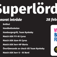 Event image Superlördag 28 februari! 