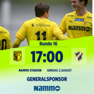 Event image  Raufoss - Stabæk OBOS-ligaen runde 16