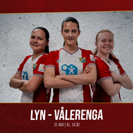Event image Toppserien: Lyn - Vålerenga