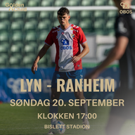 Event image OBOS-ligaen: Lyn - Ranheim