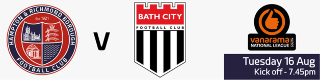 Event image for Hampton & Richmond Borough v Bath City