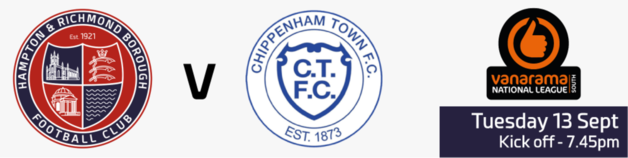 Event image for Hampton & Richmond Borough v Chippenham Town