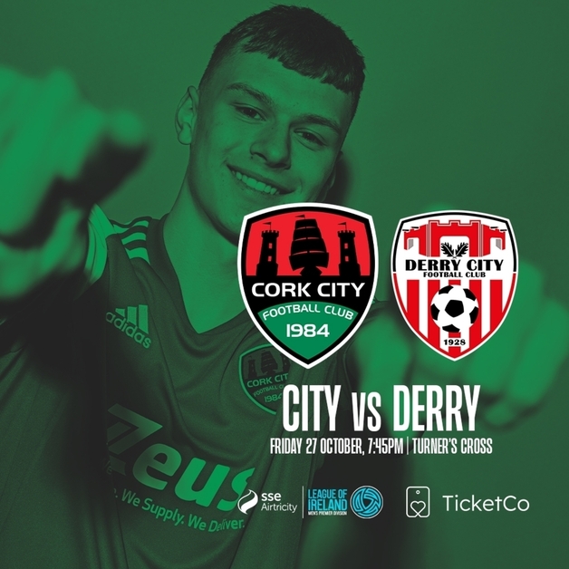 LOI Cork City v Derry City