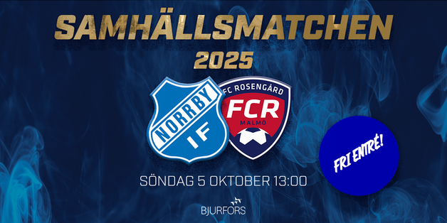 Event image Norrby IF - FC Rosengård