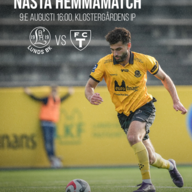 Event image Lunds BK  - FC Trollhättan // Ettan 2025