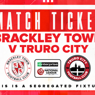 Event image Brackley Town FC v Truro City FC – Enterprise National League – Tuesday 23rd September 2025 - KO 7.45pm