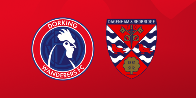 Event image Dorking Wanderers vs Dagenham & Redbridge