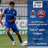 Event image AFC Totton v Maidenhead United