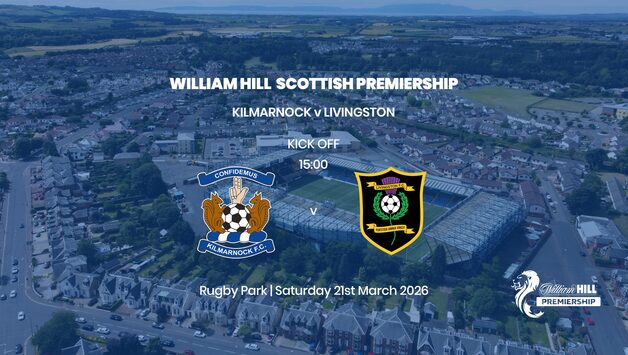 Event image William Hill Premiership - Kilmarnock v Livingston - Saturday 21st March 2026