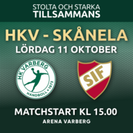 Event image HK Varberg . Skånela IF