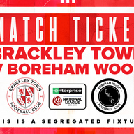 Event image Brackley Town FC v Boreham Wood FC – Enterprise National League – Saturday 8th November 2025 - KO 3pm