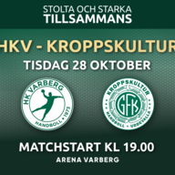 Event image HK Varberg - GF Kroppskultur