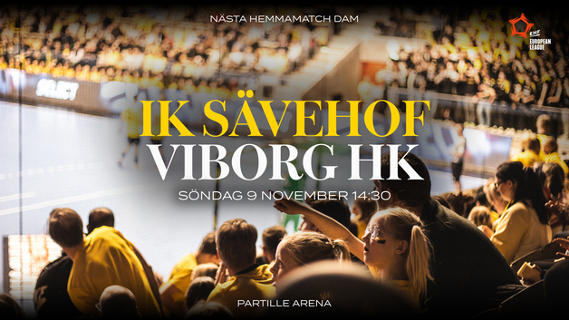 Event image IK Sävehof vs Viborg HK (d) EHF European League 