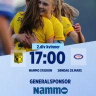 Event image Raufoss - Vålerenga 2 2.div kvinner Runde 2