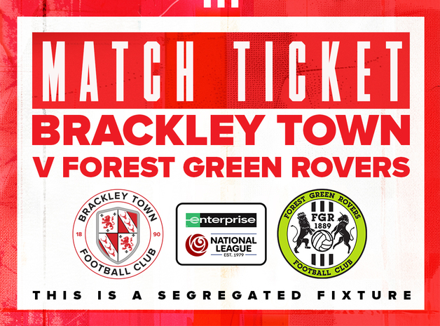 Event image Brackley Town FC v Forest Green Rovers FC – Enterprise National League – Friday 26th December 2025 - KO 3pm