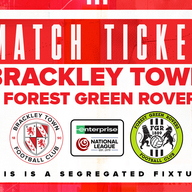 Event image Brackley Town FC v Forest Green Rovers FC – Enterprise National League – Friday 26th December 2025 - KO 3pm