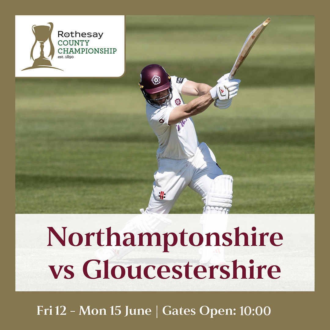Event image Northamptonshire V Gloucestershire| Rothesay County Championship 