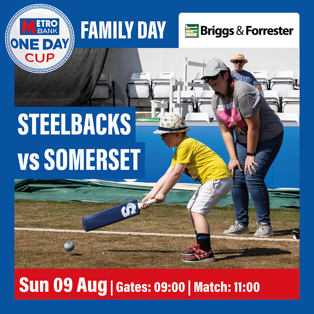 Event image Northamptonshire Steelbacks V Somerset | Family Day | Metro Bank One Day Cup 