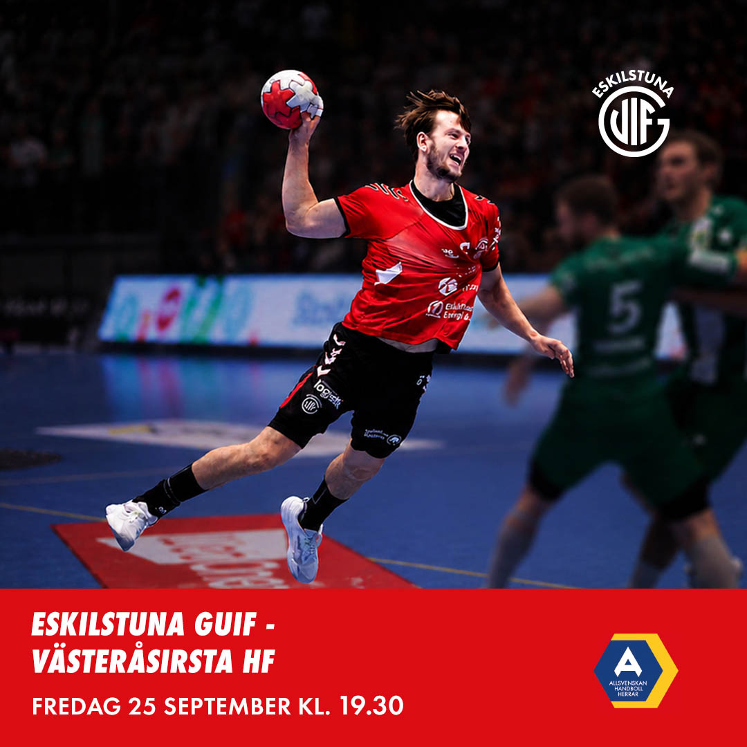 Event image Eskilstuna Guif–VästeråsIrsta HF | Hemmapremiär