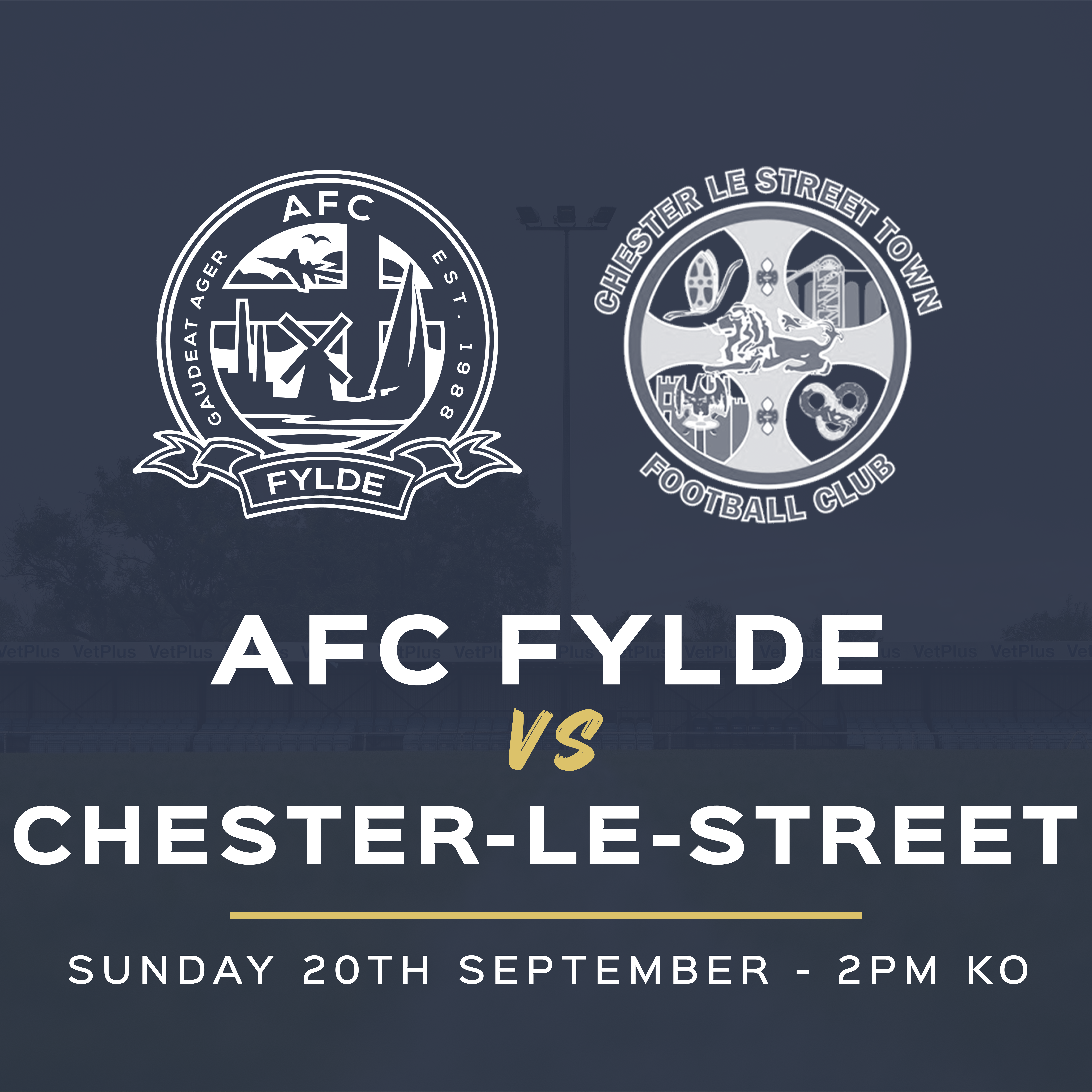 Event image AFC Fylde vs Chester-Le-Street Town