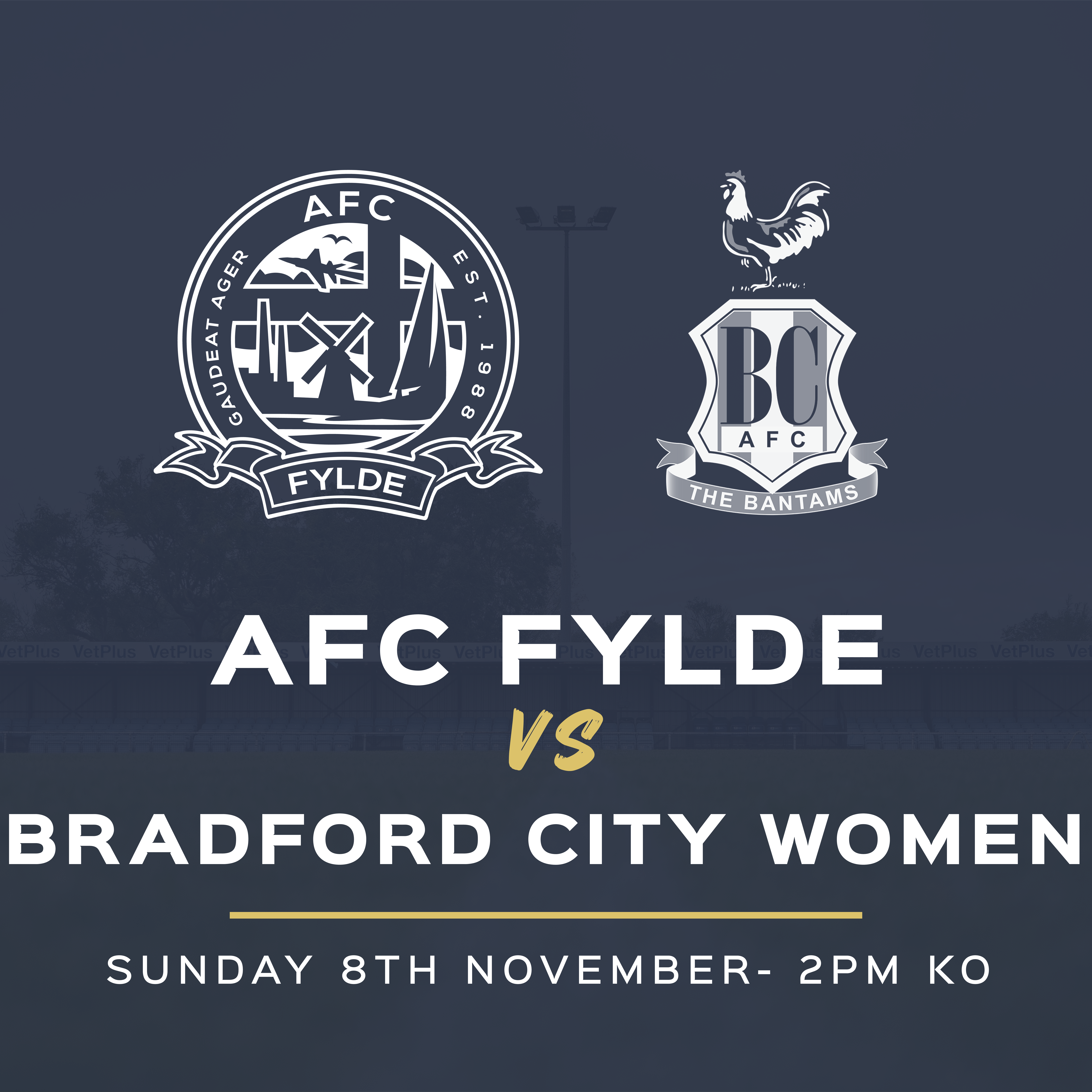 Event image AFC Fylde vs Bradford City Women