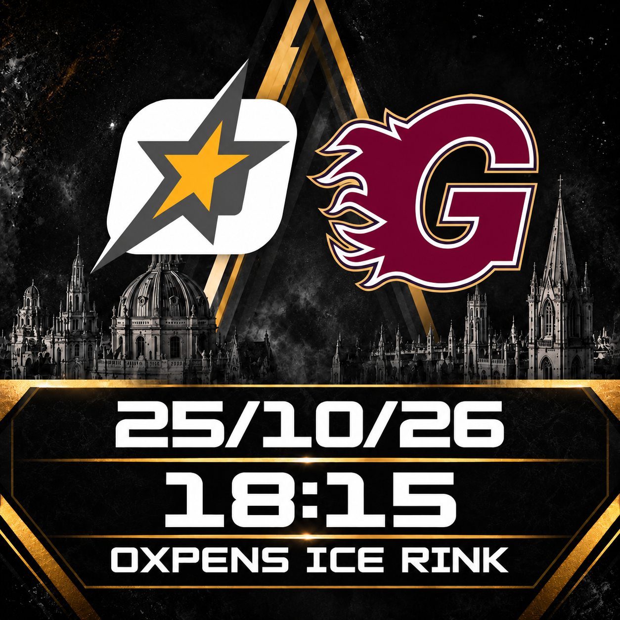 Event image Oxford Stars vs Guildford Phoenix