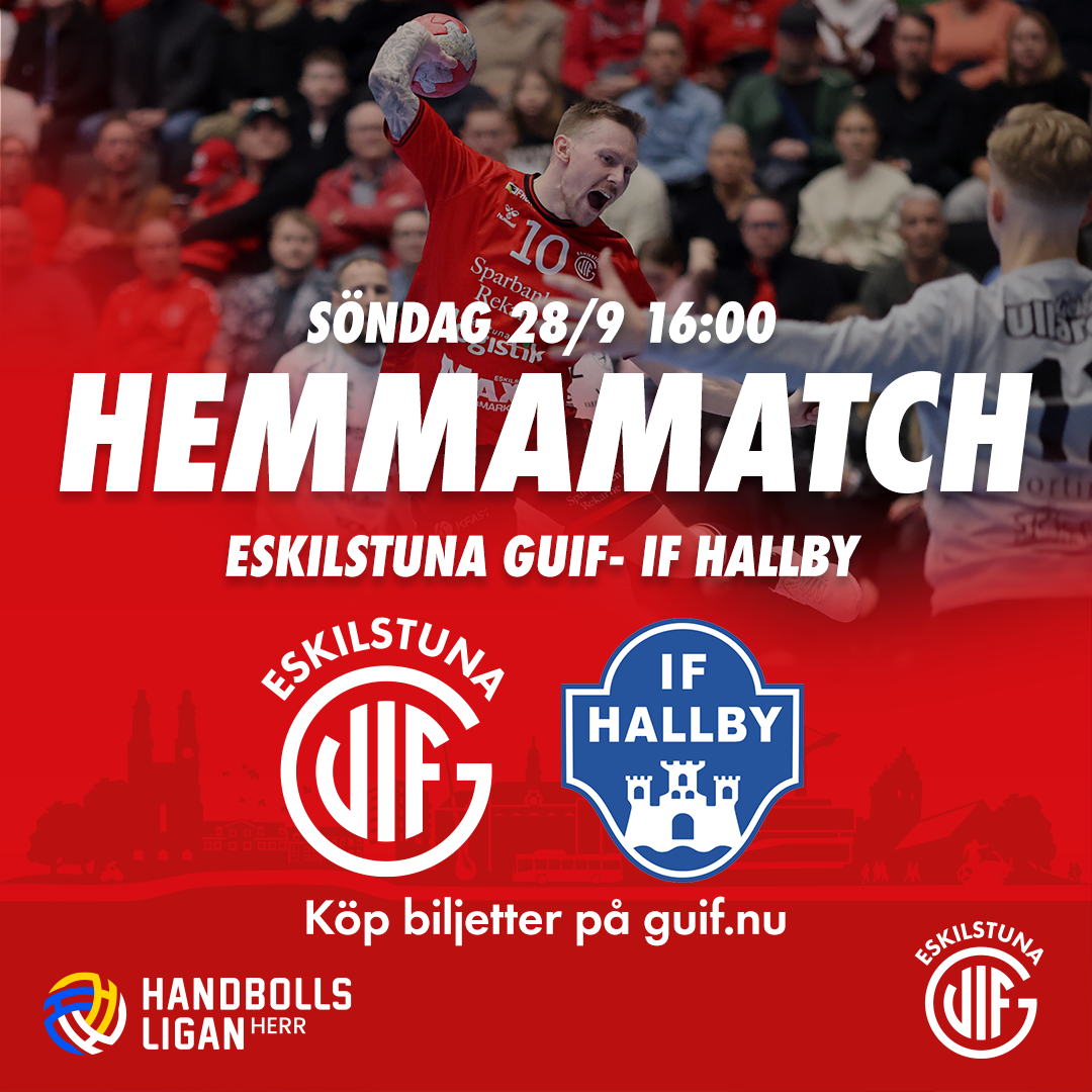 Event image Eskilstuna Guif - IF Hallby HK