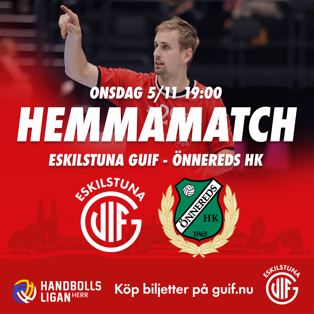 Event image Eskilstuna Guif - Önnereds HK