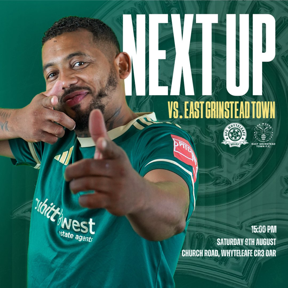 Event image 9th August vs. East Grinstead Town FC