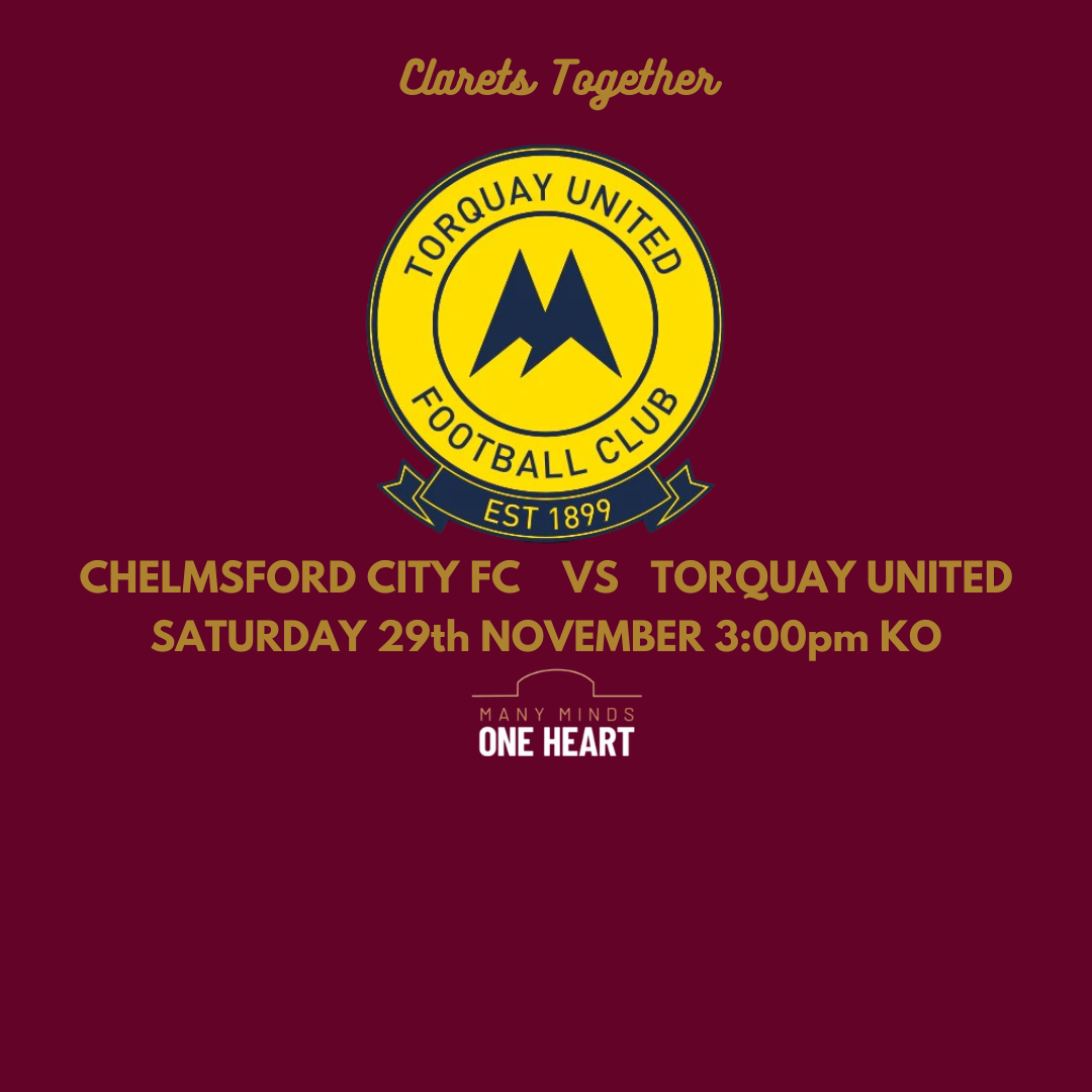 Event image NLS Chelmsford City v Torquay United (HOME Ticket)