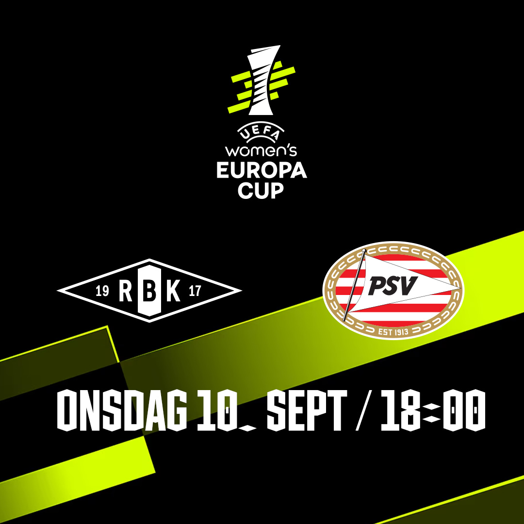 Event image Rosenborg-PSV Eindhoven. 1. kvalifiseringsrunde i UEFA Women's Europa Cup