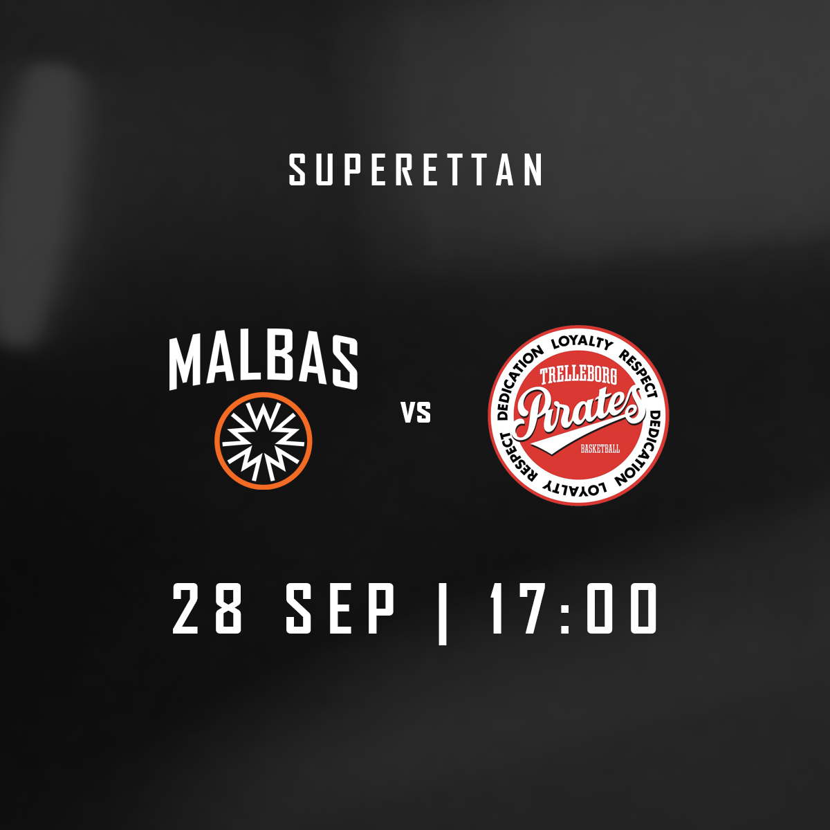 Event image Malbas Basket Herr - Trelleborg Pirates